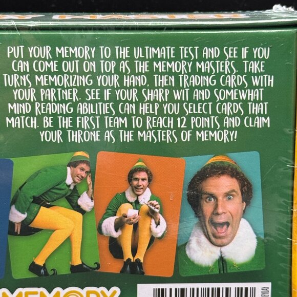 Elf Memory Master Card Game For Ages 6+ By Aquarius NEW SEALED - Picture 4 of 6